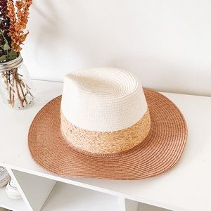 Neutral Colored Sun Hat